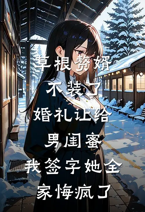 草根赘婿不装了，婚礼让给男闺蜜，我签字她全家悔疯了