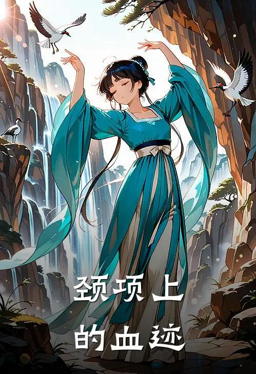 颈项上的血迹