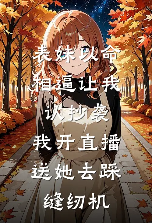 表妹以命相逼让我认抄袭，我开直播送她去踩缝纫机