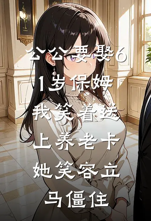 公公要娶61岁保姆，我笑着送上养老卡，她笑容立马僵住