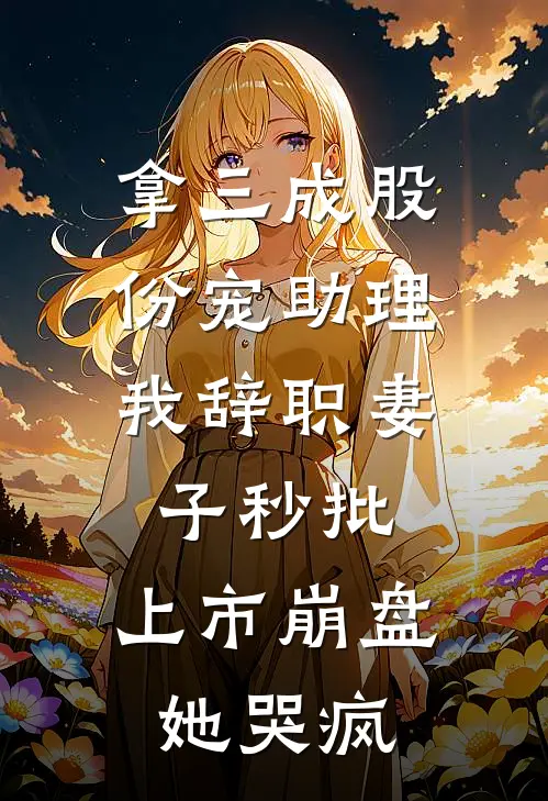 拿三成股份宠助理，我辞职妻子秒批，上市崩盘她哭疯