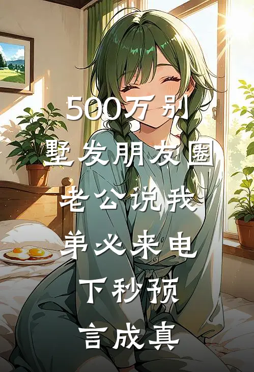 500万别墅发朋友圈，老公说我弟必来电，下秒预言成真