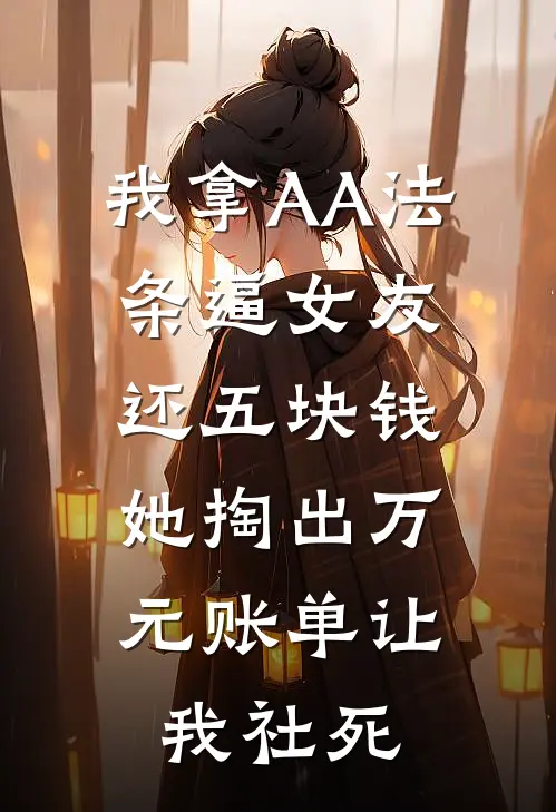 我拿AA法条逼女友还五块钱，她掏出万元账单让我社死