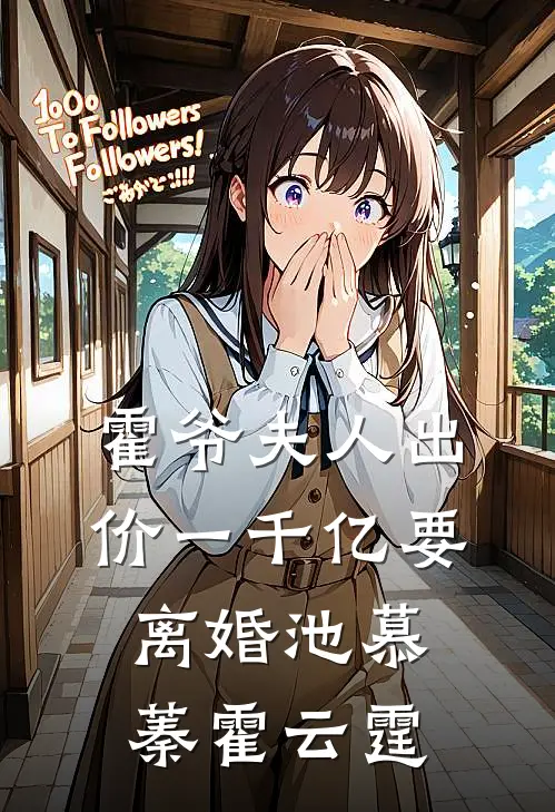 霍爷夫人出价一千亿要离婚池慕蓁霍云霆
