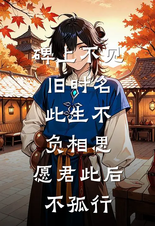 碑上不见旧时名,此生不负相思,愿君此后不孤行