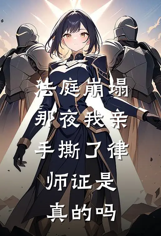 法庭崩塌那夜我亲手撕了律师证是真的吗