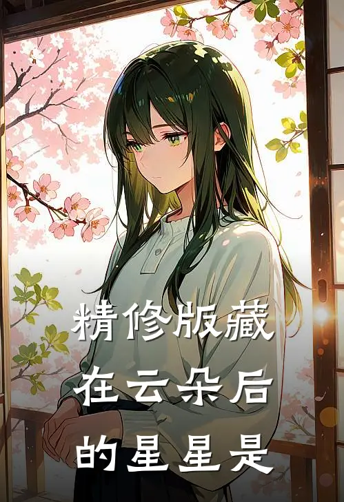 精修版藏在云朵后的星星是