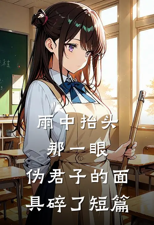 雨中抬头那一眼，伪君子的面具碎了短篇