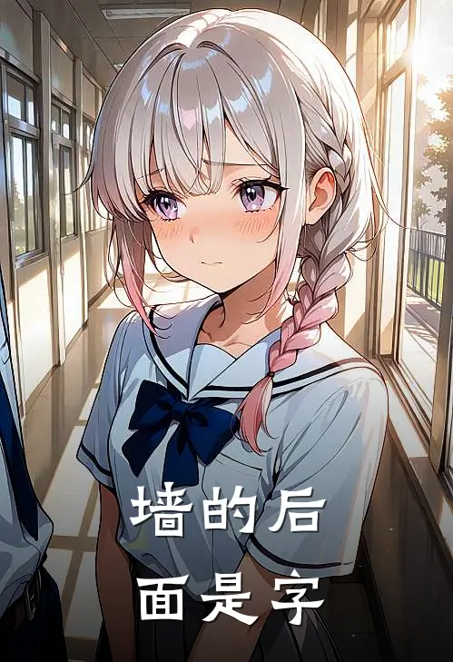 墙的后面是字