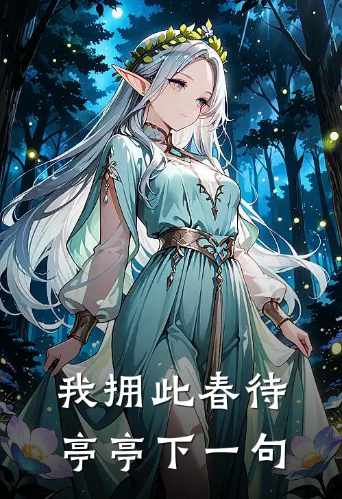 我拥此春待亭亭下一句