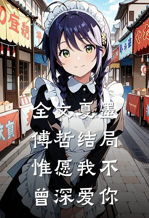 全文夏墨傅哲结局惟愿我不曾深爱你