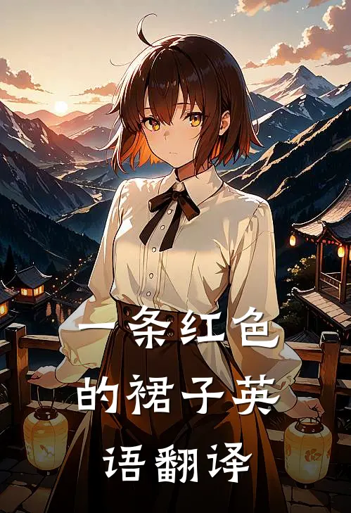 一条红色的裙子英语翻译