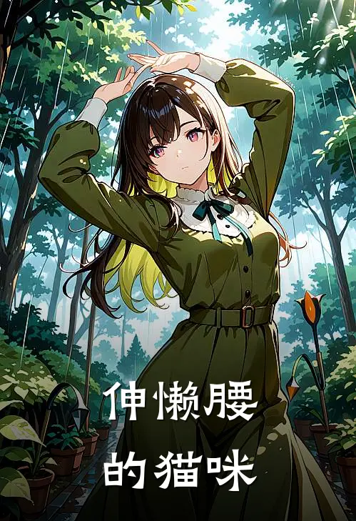 伸懒腰的猫咪