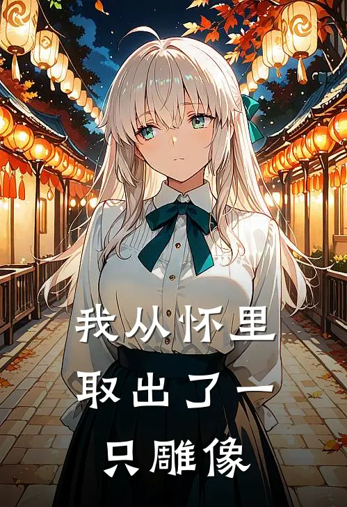 我从怀里取出了一只雕像
