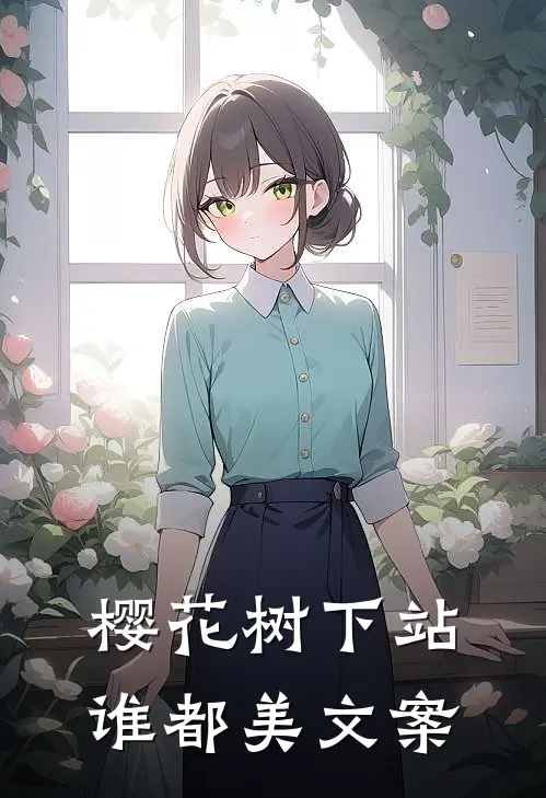 樱花树下站谁都美文案