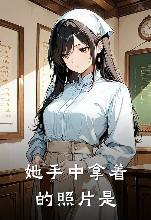 她手中拿着的照片是