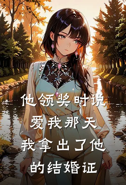 他领奖时说爱我那天,我拿出了他的结婚证英语