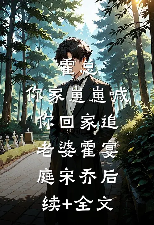 霍总，你家崽崽喊你回家追老婆霍宴庭宋乔后续+全文