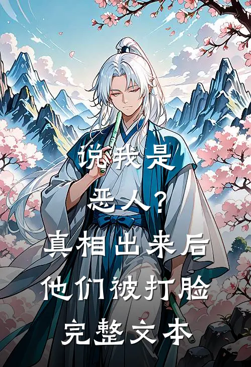 说我是恶人?真相出来后他们被打脸完整文本在线阅读
