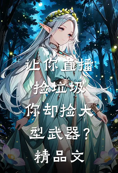 让你直播捡垃圾,你却捡大型武器?精品文案