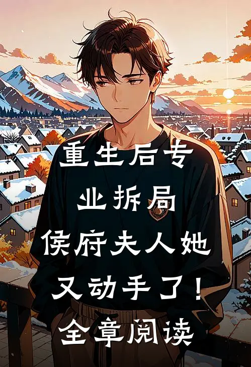 重生后专业拆局,侯府夫人她又动手了!全章阅读